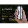 ROXON S802 Phantom - multi tool - pliers / scissors with replaceable knife / wire cutters