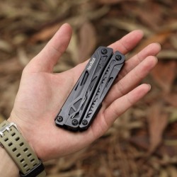 NexTool Black Knight - 11 in 1 multifunction tool - folding pliers / scissors / opener / screwdriversKnives & Multitools