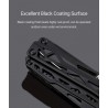 NexTool Black Knight - Ferramenta multifuncional 11 em 1 - alicate dobrável / tesoura / abridor / chaves de fenda
