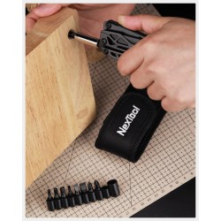 NexTool Black Knight - Ferramenta multifuncional 11 em 1 - alicate dobrável / tesoura / abridor / chaves de fenda