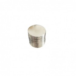 N35 - neodymium magnet - strong round disc - 20 * 1 mm