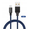 Fast charging cable - data / sync - micro USB / Type-C / ISO - for PS4 / Xbox One Controller - 3m