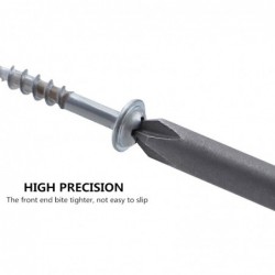 Magnetic alloy drill bits - hex - for electric screwdriver - 1/4" - 50mm / 75mm / 100mm - set - 12 pieces