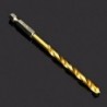 Steel drill bits - HSS titanium coated - 1/4 inch hex shank - high speed - 1.5-6.5mm - 13 pieces