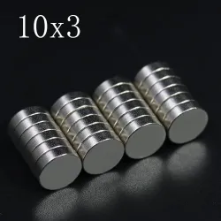N35 - neodymium magnet - super strong round disc - 10mm x 3mm