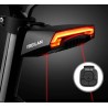 Bike brake light - turning light - flash tail rear lamp - laser line - with remote control - wireless - waterproofLights