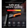 Bike brake light - turning light - flash tail rear lamp - laser line - with remote control - wireless - waterproofLights