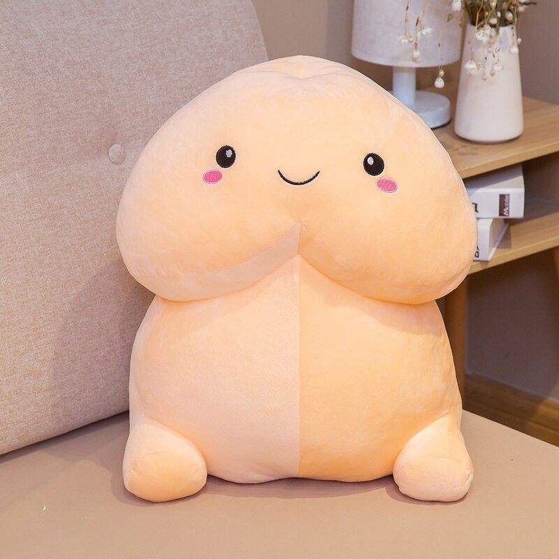 Travesseiro em forma de pênis - engraçado brinquedo de pelúcia adulto