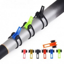 Plastic fishing rod hook - keeper holder lure - 10 pieces