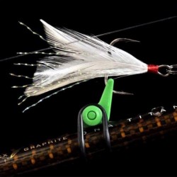 Plastic fishing rod hook - keeper holder lure - 10 pieces