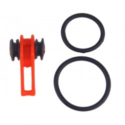 Plastic fishing rod hook - keeper holder lure - 10 pieces