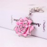 Luxurious crystal rose - keychainKeyrings