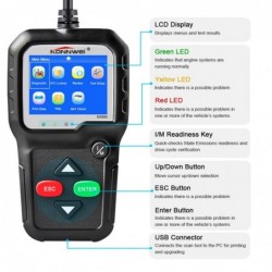 KW680S - car diagnosis - read fault code - scanner - EOBD / OBD2