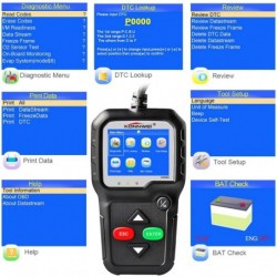 KW680S - car diagnosis - read fault code - scanner - EOBD / OBD2