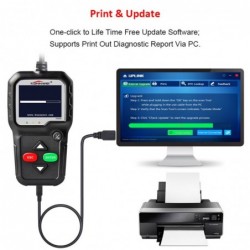 KW680S - car diagnosis - read fault code - scanner - EOBD / OBD2