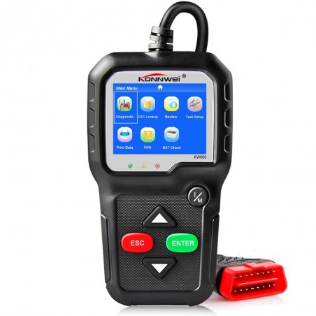 KW680S - car diagnosis - read fault code - scanner - EOBD / OBD2