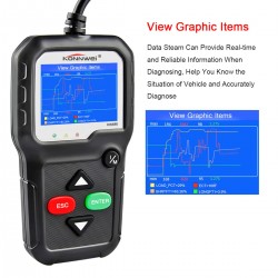 KW680S - car diagnosis - read fault code - scanner - EOBD / OBD2