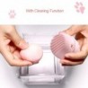 Cosmetic sponge storage box - silicone drying / cleaning case - kitten shapeBrushes