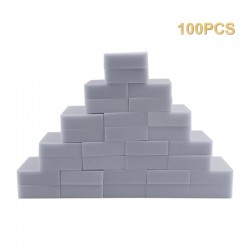 Melamine sponge - for cleaning - for kitchen / bathroom / shoes - 100 pieces
