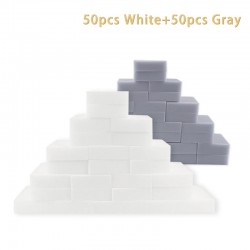 Melamine sponge - for cleaning - for kitchen / bathroom / shoes - 100 pieces