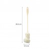 Bottle / glasses cleaning brush - long handle - silicone