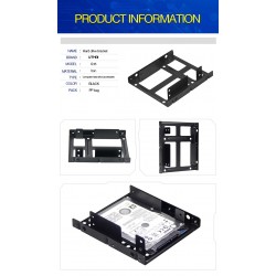 UTHAI G16 - thick - double-layer hard drive bracket - 2.5 to 3.5 inch hard disk Bay