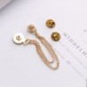 Brooch with a Korean trend - pin with a watch and a chainBrooches