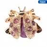 Crystal ladybird - elegant broochBrooches