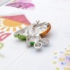 Smiling crystal snail - brooch