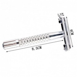 Shaving razor - double edge - with one bladeShaving