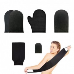 Glove for self tanning application - exfoliating / tan remover - reusable