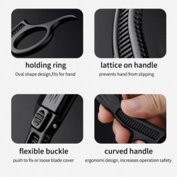 Manual shaving razor - blade holderShaving