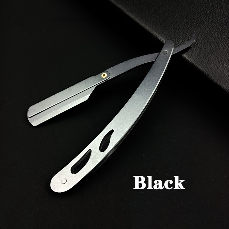 Professional retro shaver - foldable razor - with a bladeShaving