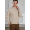 Elegant men's sweater - pure goat cashmere