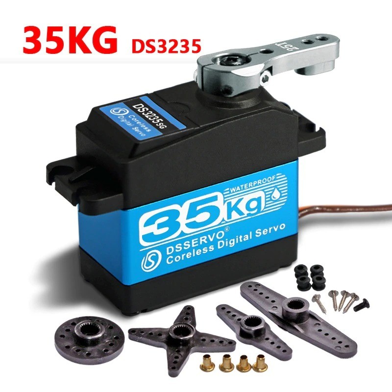 35kg - high torque - coreless motor - servo arduino - for Robotic RC carR/C car 35kg - high torque - coreless motor - servo arduino - for Robotic RC carR/C car