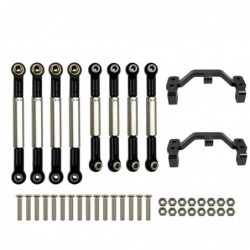 WPL - B1 B-1 B14 B-14 B24 B-24 C14 C24 - 1/16 RC car spare parts - metal pull rod / steering pull rod servo / base