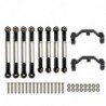 WPL - B1 B-1 B14 B-14 B24 B-24 C14 C24 - 1/16 RC car spare parts - metal pull rod / steering pull rod servo / base