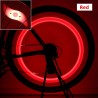 Bicycle wheel spoke light - LED - safety / warning light - waterproof