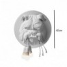 Nordic style - Bulldog's head with bulbs - LED wall lamp