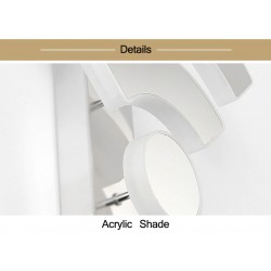 Modern acrylic wall lamp - LED - WiFi design