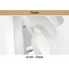 Modern acrylic wall lamp - LED - WiFi design