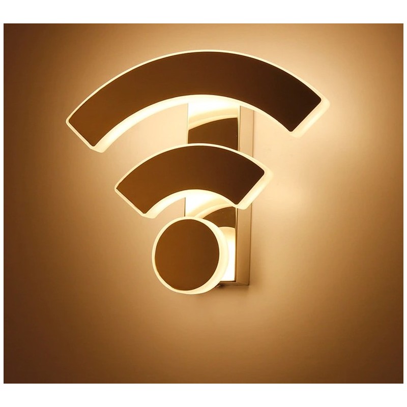 Modern acrylic wall lamp - LED - WiFi design