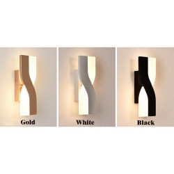 Nordic style modern wall lamp - LED - adjustable - rotatable
