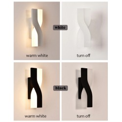 Nordic style modern wall lamp - LED - adjustable - rotatable