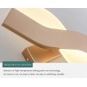 Nordic style modern wall lamp - LED - adjustable - rotatable
