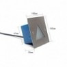 Wall / stairs / outdoor lamp - stainless steel - IP65 waterproof - LED light - 3WWall lights