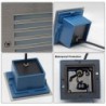 Wall / stairs / outdoor lamp - stainless steel - IP65 waterproof - LED light - 3WWall lights