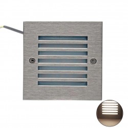 Wall / stairs / outdoor lamp - stainless steel - IP65 waterproof - LED light - 3WWall lights