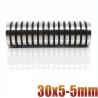 N35 - neodymium magnet - round countersunk disc - 30 * 5mm - with 5mm hole