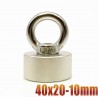 N35 - neodymium magnet - round countersunk disc - 40 * 20mm - with 10mm holeN35